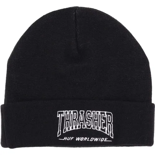 Beanies, male, , Size: ONE SIZE Field Crew Beanie Thrasher Hat - HUF - Modalova