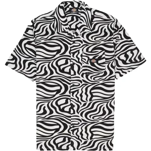 Cloud Zebra Casual Shirt , male, Sizes: S, XS - Dickies - Modalova