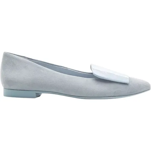 Weiche Blaue Ballerina Schuhe , Damen, Größe: 37 1/2 EU - Paul Green - Modalova