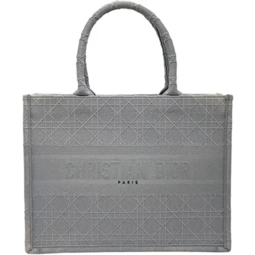 Pre-owned Tote Bags, female, , Size: ONE SIZE Pre-owned Canvas dior-bags - Dior Vintage - Modalova