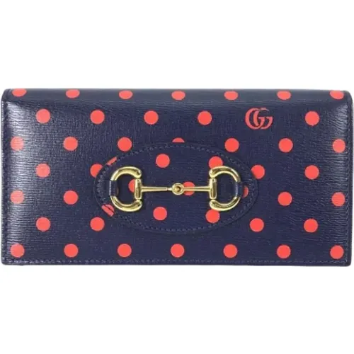 Pre-owned Leather wallets , female, Sizes: ONE SIZE - Gucci Vintage - Modalova