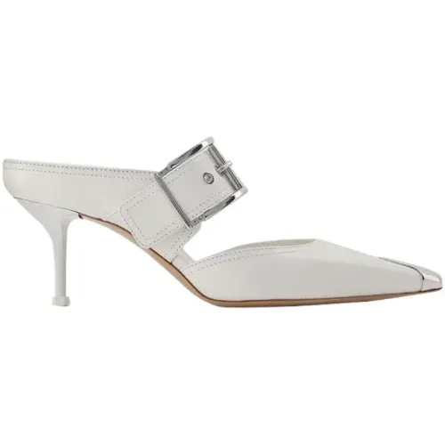 Leder heels Alexander McQueen - alexander mcqueen - Modalova