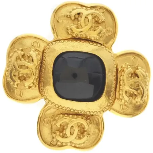 Pre-owned Jewellery, female, , Size: ONE SIZE Pre-owned Metal brooches - Chanel Vintage - Modalova