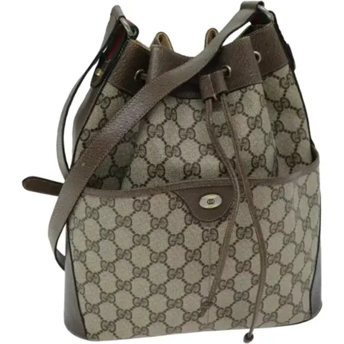 Pre-owned Canvas gucci-bags , female, Sizes: ONE SIZE - Gucci Vintage - Modalova