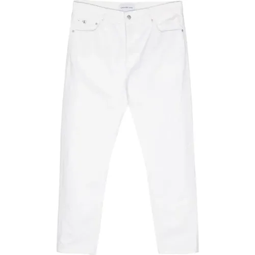 Weiße Denim Jeans - Calvin Klein Jeans - Modalova