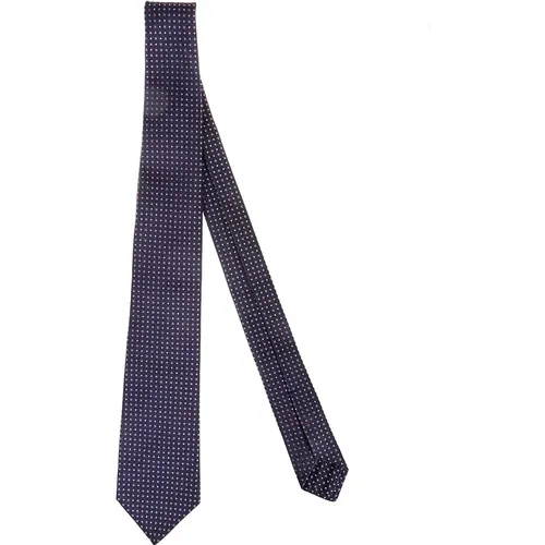 Ties, male, , Size: ONE SIZE Silk Tie for Men - Kiton - Modalova