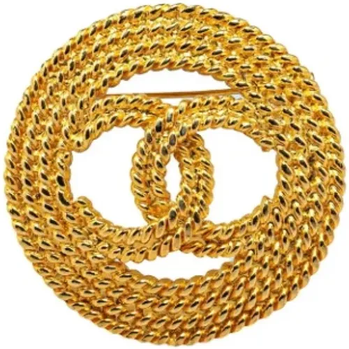 Pre-owned Jewellery, female, , Size: ONE SIZE Pre-owned Gold chanel-jewelry - Chanel Vintage - Modalova