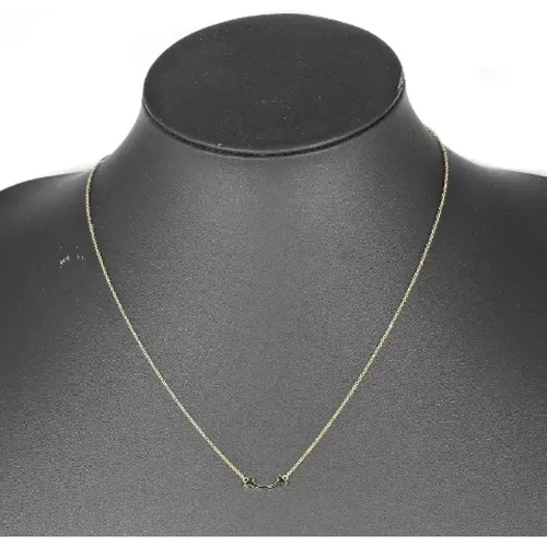 Pre-owned Jewellery, female, , Size: ONE SIZE Pre-owned Gold necklaces - Tiffany & Co. Pre-owned - Modalova