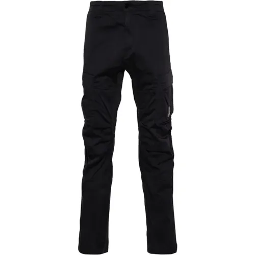 Straight Trousers, male, , Size: 2XL Cargo Stretch Pants - C.P. Company - Modalova