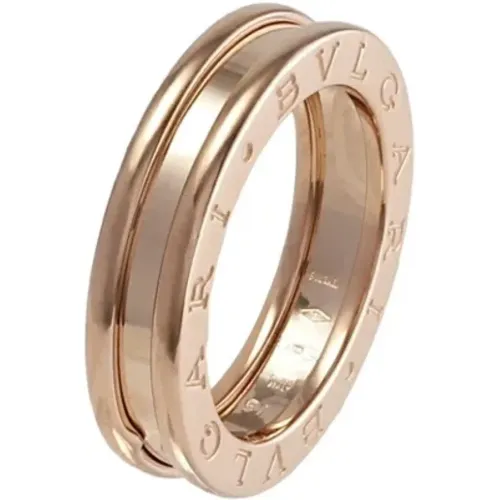 Pre-owned Jewellery, female, , Size: ONE SIZE Pre-owned Rose Gold rings - Bvlgari Vintage - Modalova