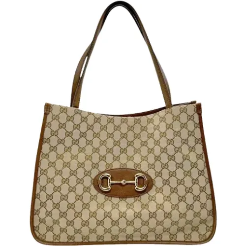 Pre-owned Canvas gucci-bags , female, Sizes: ONE SIZE - Gucci Vintage - Modalova