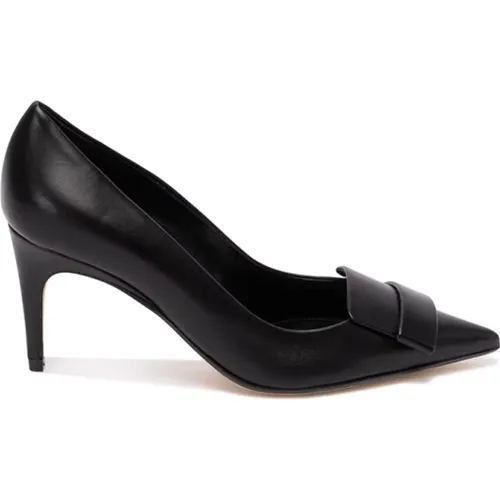 Elevate Your Style with Leather Pumps , female, Sizes: 7 UK, 6 UK, 5 1/2 UK, 3 UK, 4 1/2 UK, 5 UK, 6 1/2 UK, 4 UK - Sergio Rossi - Modalova