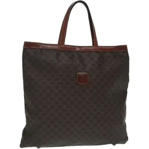 Pre-owned Tote Bags, female, , Size: ONE SIZE Pre-owned Leather handbags - Celine Vintage - Modalova