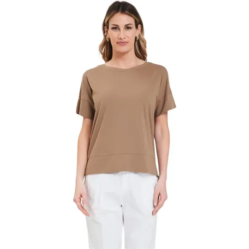 Giro Box T-Shirt Trendy Design , female, Sizes: XS - Alpha Studio - Modalova