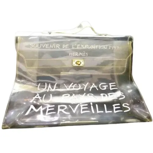 Pre-owned Polyester handbags , female, Sizes: ONE SIZE - Hermès Vintage - Modalova