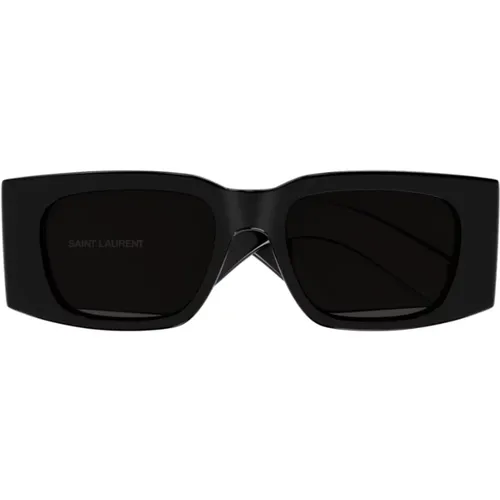 Sl654 Squared Sunglasses , unisex, Sizes: ONE SIZE - Saint Laurent - Modalova