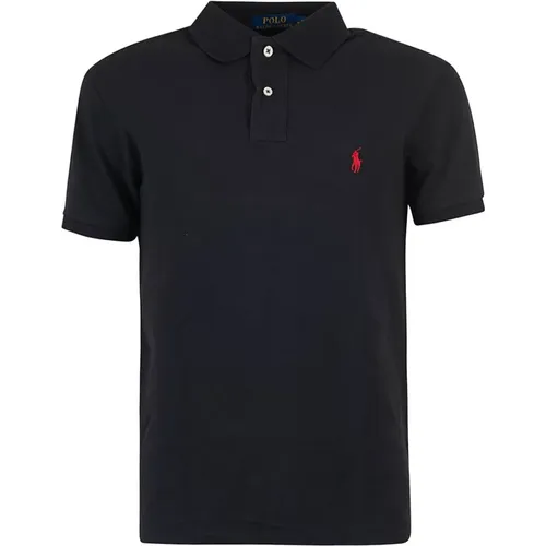 Polo Shirts, male, , Size: XL Knit Polo Shirt - Ralph Lauren - Modalova