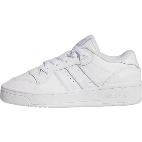 Sneaker Low Weiß/Grau , Damen, Größe: 37 1/3 EU - Adidas - Modalova