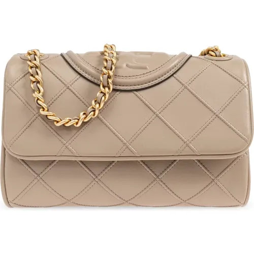 Cross Body Bags, female, , Size: ONE SIZE Fleming Soft Small Shoulder Bag - TORY BURCH - Modalova