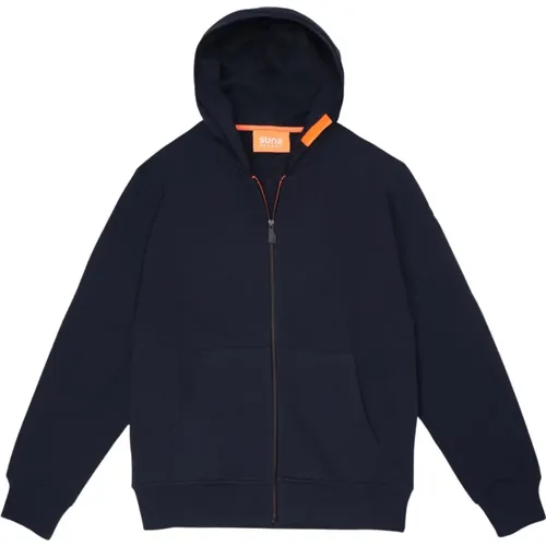 Zip-throughs, male, , Size: 2XL Cozy Hoodie for Sunny Days - Suns - Modalova