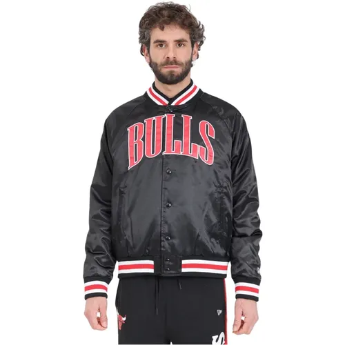 Trendige Chicago Bulls College Jacke , Herren, Größe: XL - new era - Modalova