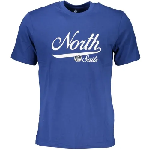 Kurzarm-T-Shirt mit Logo-Druck - North Sails - Modalova