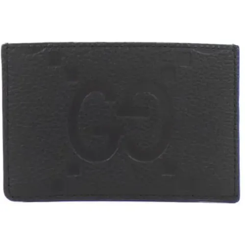 Pre-owned Wallets, male, , Size: ONE SIZE Pre-owned Leather wallets - Gucci Vintage - Modalova