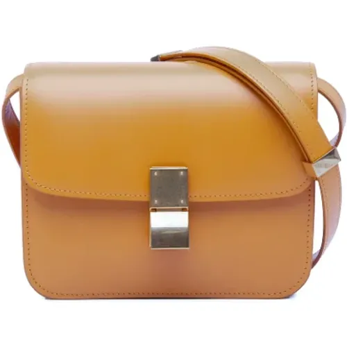 Pre-owned Cross Body Bags, female, , Size: ONE SIZE Pre-owned Leather crossbody-bags - Celine Vintage - Modalova