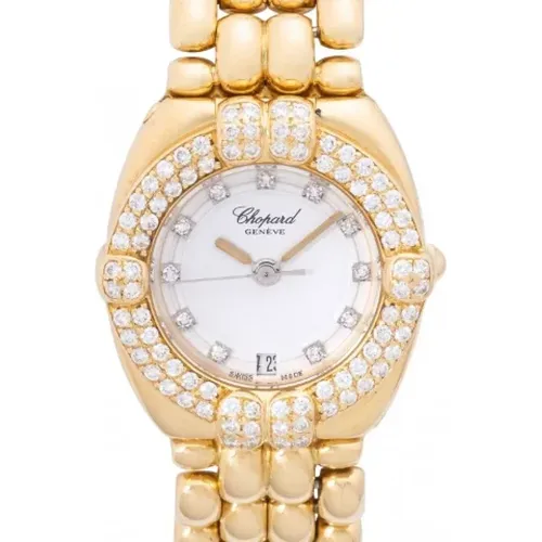 Pre-owned Watches, female, , Size: ONE SIZE Pre-owned Yellow Gold watches - Chopard Pre-owned - Modalova