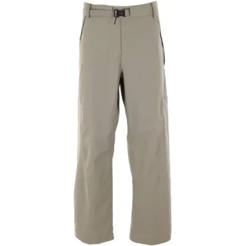 Wide Trousers, male, , Size: L Light Sage Green Cargo Trousers with Gore-Tex® Technology - C.P. Company - Modalova