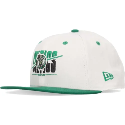 Boston Celtics Flat Brim Cap , unisex, Sizes: S/M, M/L - new era - Modalova