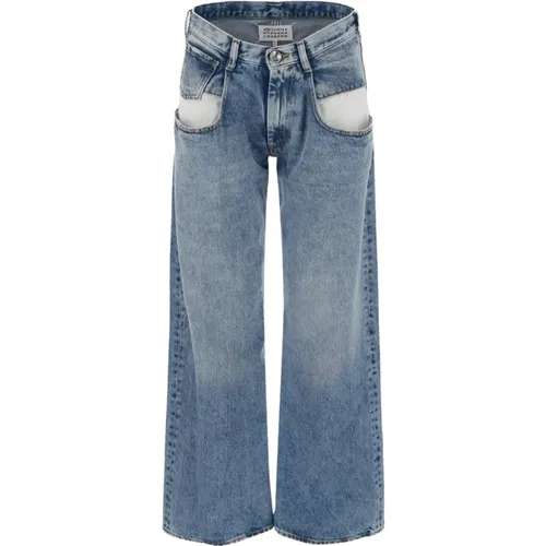 Straight-Leg Jeans , female, Sizes: M, S - Maison Margiela - Modalova