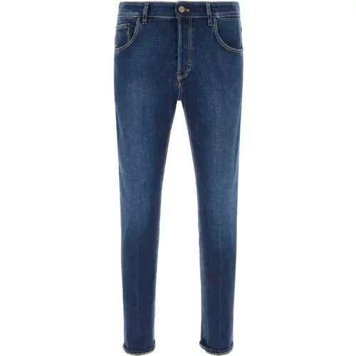 Slim-fit Jeans, male, , Size: W40 Stretch denim jeans for men - PT Torino - Modalova