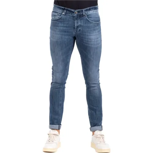 Men's George Jeans , male, Sizes: W35, W33, W34, W31, W30, W32 - Dondup - Modalova