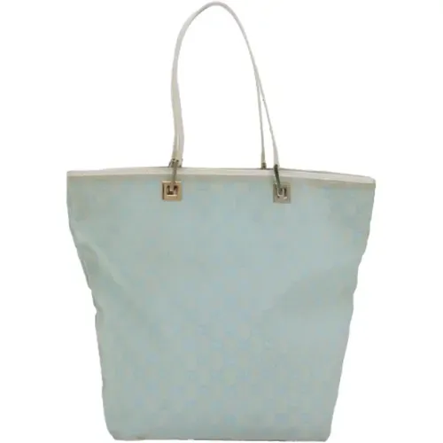 Pre-owned Tote Bags, female, , Size: ONE SIZE Pre-owned Canvas gucci-bags - Gucci Vintage - Modalova