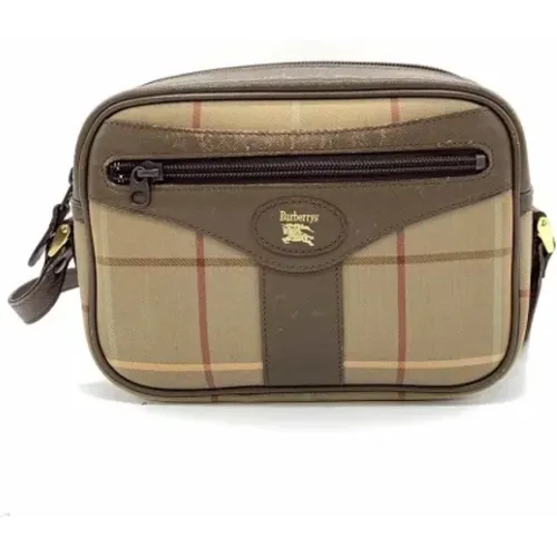 Pre-owned Cross Body Bags, female, , Size: ONE SIZE Pre-owned Fabric shoulder-bags - Burberry Vintage - Modalova