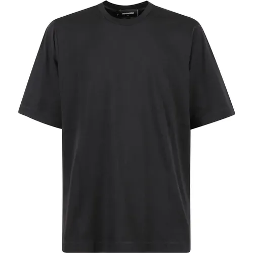 Lässiges Baumwoll T-Shirt , Herren, Größe: M - Dsquared2 - Modalova