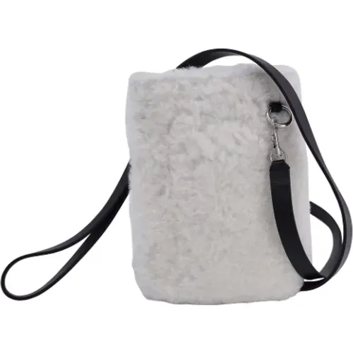 Pre-owned Cross Body Bags, female, , Size: ONE SIZE Pre-owned Faux Fur shoulder-bags - Jil Sander Pre-owned - Modalova