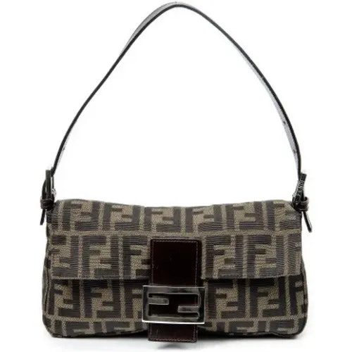 Pre-owned Handbags, female, , Size: ONE SIZE Pre-owned Canvas fendi-bags - Fendi Vintage - Modalova