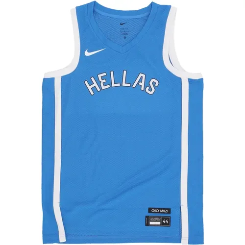 Griechisches Basketball Tank Top Limited Edition , Herren, Größe: S - Nike - Modalova