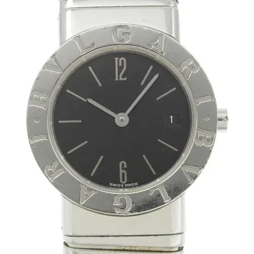 Pre-owned Watches, female, , Size: ONE SIZE Pre-owned Stainless Steel watches - Bvlgari Vintage - Modalova