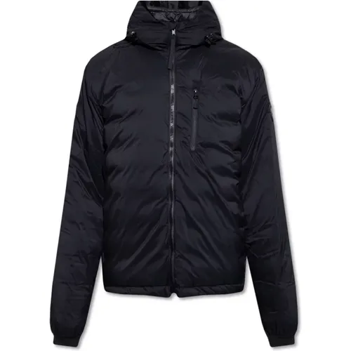 Down Jackets, male, , Size: XL Hooded down jacket - Canada Goose - Modalova
