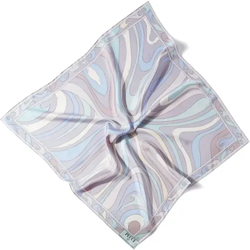 Clear Blue Scarf Collection , female, Sizes: ONE SIZE - EMILIO PUCCI - Modalova