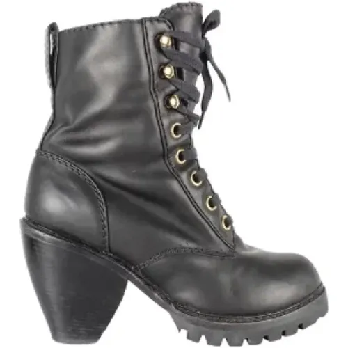 Pre-owned Leather boots , female, Sizes: 3 UK - Marc Jacobs Pre-owned - Modalova