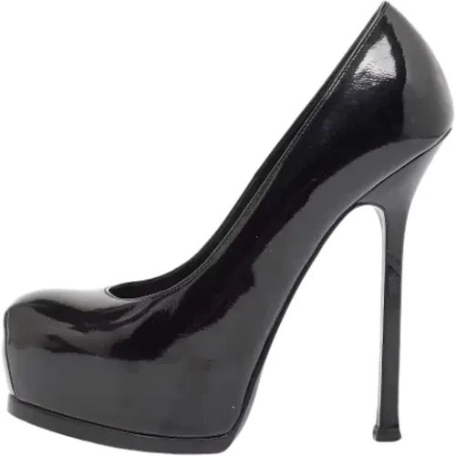 Pre-owned Pumps, female, , Size: 6 US Pre-owned Leather heels - Yves Saint Laurent Vintage - Modalova