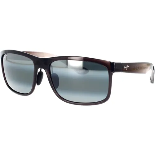 Polarisierte Sonnenbrille Huelo 449-11 , unisex, Größe: 58 MM - Maui Jim - Modalova