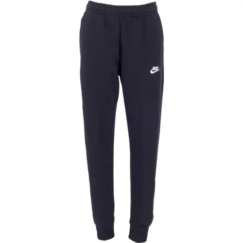 Sweatpants, male, , Size: L Fleece Tracksuit Jogger Pants Black - Nike - Modalova