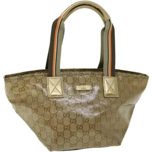 Pre-owned Handbags, female, , Size: ONE SIZE Pre-owned Canvas gucci-bags - Gucci Vintage - Modalova