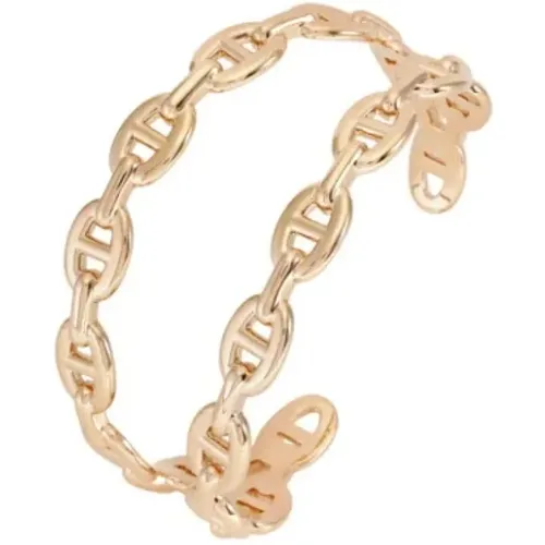 Pre-owned Jewellery, female, , Size: ONE SIZE Pre-owned Rose Gold bracelets - Hermès Vintage - Modalova