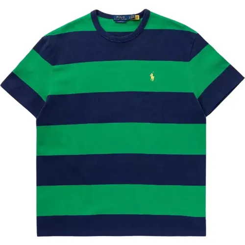 Baumwoll Gestreiftes Classic Fit Hemd , Herren, Größe: L - Ralph Lauren - Modalova